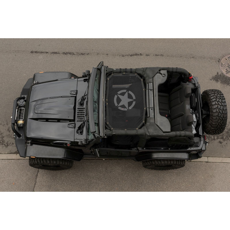 JEEP WRANGLER JK JKU 2007-2018 BIKINI PARASOLE (Cod. AP-35531_A4x4)
