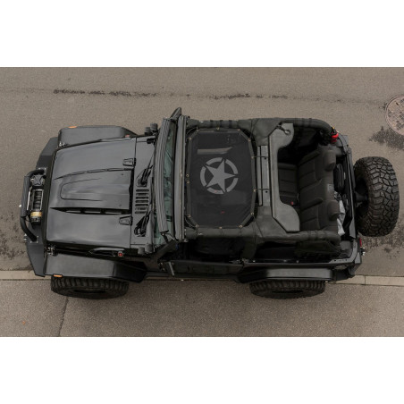 JEEP WRANGLER JK JKU 2007-2018 BIKINI PARASOLE (Cod. AP-35531_A4x4)