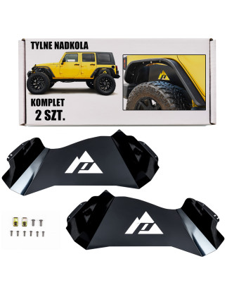 JEEP WRANGLER JK JKU 2007-2018 POSTERIORI INTERNI PASSARUOTA IN ALLUMINIO (Cod. AP-35538_A4x4)