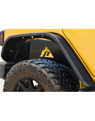 JEEP WRANGLER JK JKU 2007-2018 POSTERIORI INTERNI PASSARUOTA IN ALLUMINIO (Cod. AP-35538_A4x4)