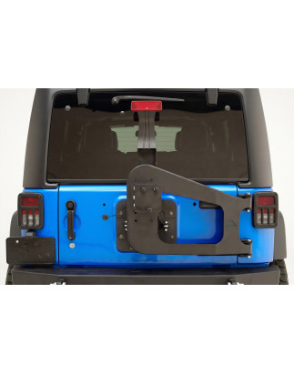 JEEP WRANGLER JK 2007-2018 RINFORZATO SUPPORTO RUOTA DI SCORTA (Cod. AP-35539_A4x4)
