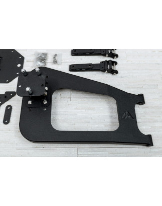 JEEP WRANGLER JK 2007-2018 RINFORZATO SUPPORTO RUOTA DI SCORTA (Cod. AP-35539_A4x4)