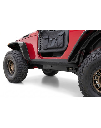 JEEP WRANGLER JK 2007-2018 2D PROTETTIVO IN ACCIAIO MODANATURE SOTTOPORTA (Cod. AP-35541_A4x4)