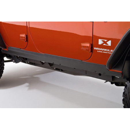 JEEP WRANGLER JK 2007-2018 4 PORTE PANNELLI PROTETTIVO SOTTOPORTA KIT 2 PEZZI (Cod. AP-35543_A4x4)