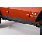 JEEP WRANGLER JK 2007-2018 4 PORTE PANNELLI PROTETTIVO SOTTOPORTA KIT 2 PEZZI (Cod. AP-35543_A4x4)