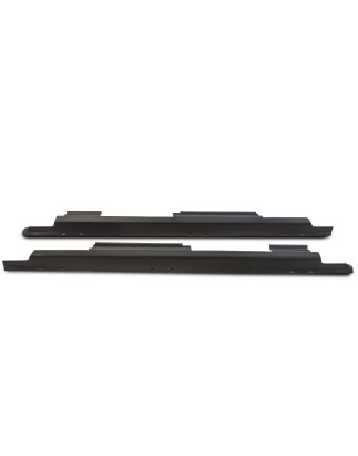 JEEP WRANGLER JK 2007-2018 4 PORTE PANNELLI PROTETTIVO SOTTOPORTA KIT 2 PEZZI (Cod. AP-35543_A4x4)