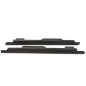 JEEP WRANGLER JK 2007-2018 4 PORTE PANNELLI PROTETTIVO SOTTOPORTA KIT 2 PEZZI (Cod. AP-35543_A4x4)