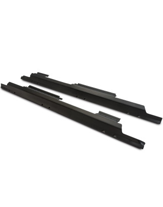 JEEP WRANGLER JK 2007-2018 4 PORTE PANNELLI PROTETTIVO SOTTOPORTA KIT 2 PEZZI (Cod. AP-35543_A4x4)
