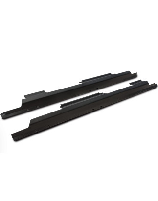 JEEP WRANGLER JK 2007-2018 4 PORTE PANNELLI PROTETTIVO SOTTOPORTA KIT 2 PEZZI (Cod. AP-35543_A4x4)
