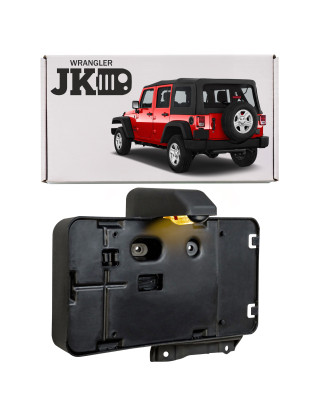 JEEP WRANGLER JK 2007-2018 VERSIONE USA SUPPORTO POSTERIORE TARGA OEM 68064720AA (Cod. AP-35544_A4x4
