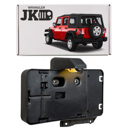 JEEP WRANGLER JK 2007-2018 VERSIONE USA SUPPORTO POSTERIORE TARGA OEM 68064720AA (Cod. AP-35544_A4x4