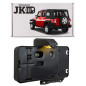 JEEP WRANGLER JK 2007-2018 VERSIONE USA SUPPORTO POSTERIORE TARGA OEM 68064720AA (Cod. AP-35544_A4x4