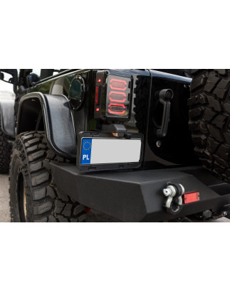 JEEP WRANGLER JK 2007-2018 VERSIONE USA SUPPORTO POSTERIORE TARGA OEM 68064720AA (Cod. AP-35544_A4x4