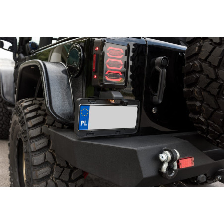 JEEP WRANGLER JK 2007-2018 VERSIONE USA SUPPORTO POSTERIORE TARGA OEM 68064720AA (Cod. AP-35544_A4x4