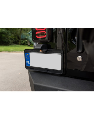 JEEP WRANGLER JK 2007-2018 VERSIONE USA SUPPORTO POSTERIORE TARGA OEM 68064720AA (Cod. AP-35544_A4x4