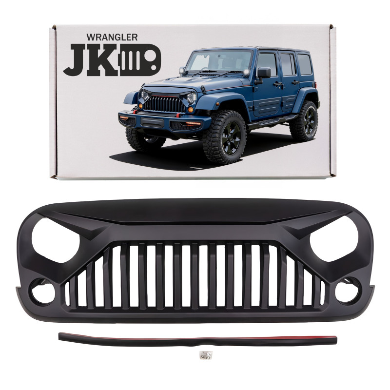 JEEP WRANGLER JK 2007-2018 MASCHERINA ANTERIORE GLADIATOR (Cod. AP-35547_A4x4)