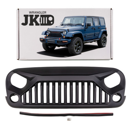 JEEP WRANGLER JK 2007-2018 MASCHERINA ANTERIORE GLADIATOR (Cod. AP-35547_A4x4)