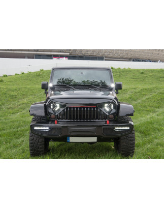 JEEP WRANGLER JK 2007-2018 MASCHERINA ANTERIORE GLADIATOR (Cod. AP-35547_A4x4)
