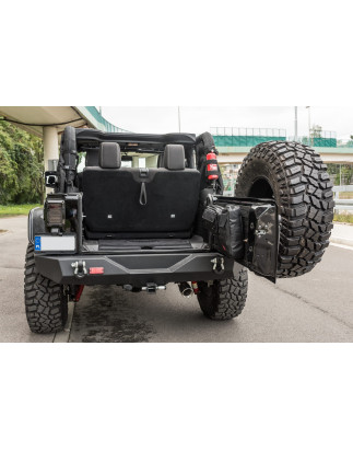 JEEP WRANGLER JK 2007-2018 ORGANIZER E KIT DI PRIMO SOCCORSO PORTELLONE POSTERIORE (Cod. AP-35550_A4