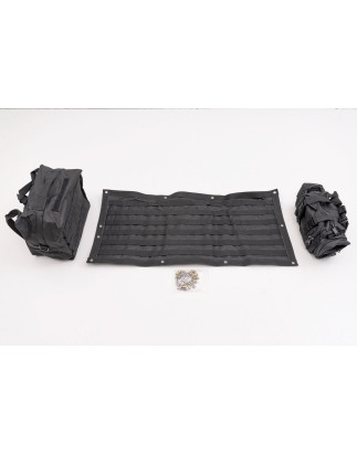 JEEP WRANGLER JK 2007-2018 ORGANIZER E KIT DI PRIMO SOCCORSO PORTELLONE POSTERIORE (Cod. AP-35550_A4