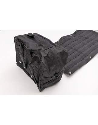 JEEP WRANGLER JK 2007-2018 ORGANIZER E KIT DI PRIMO SOCCORSO PORTELLONE POSTERIORE (Cod. AP-35550_A4