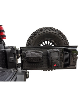 JEEP WRANGLER JK 2007-2018 ORGANIZER E KIT DI PRIMO SOCCORSO PORTELLONE POSTERIORE (Cod. AP-35550_A4