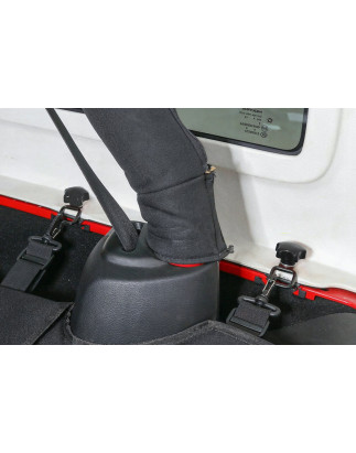 JEEP WRANGLER JK 2007-2018 2 PORTE KIT VITI RAPIDO MONTAGGIO TETTO RIGIDO (Cod. AP-35552_A4x4)