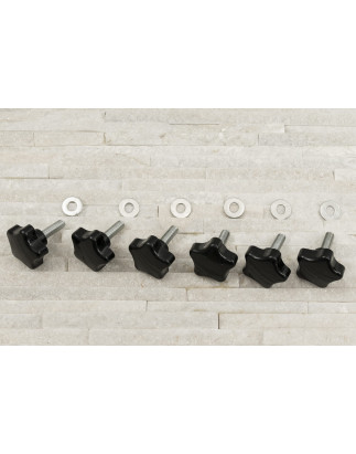 JEEP WRANGLER JK 2007-2018 2 PORTE KIT VITI RAPIDO MONTAGGIO TETTO RIGIDO (Cod. AP-35552_A4x4)