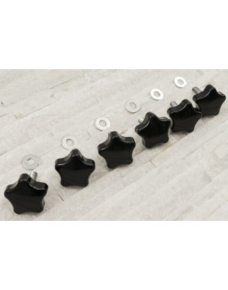 JEEP WRANGLER JK 2007-2018 2 PORTE KIT VITI RAPIDO MONTAGGIO TETTO RIGIDO (Cod. AP-35552_A4x4)