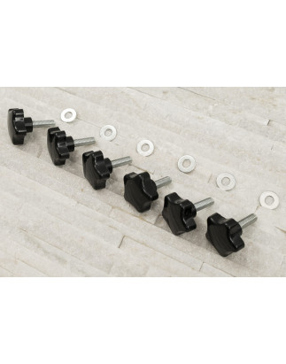 JEEP WRANGLER JK 2007-2018 2 PORTE KIT VITI RAPIDO MONTAGGIO TETTO RIGIDO (Cod. AP-35552_A4x4)