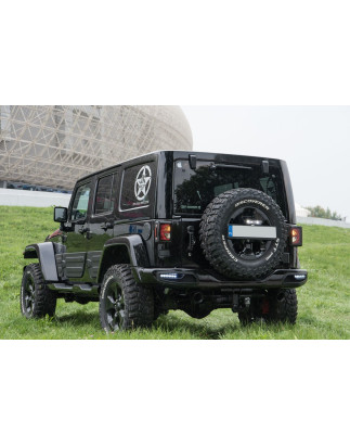 JEEP WRANGLER JK 2007-2018 FANALI POSTERIORI LED MODELLO ARROW (Cod. AP-35553_A4x4)