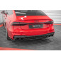 Splitter posteriore Audi S7 C8 (Cod. M-AU-A7-C8-SLINE-RD1G)