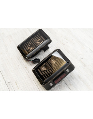 JEEP WRANGLER JK 2007-2018 FANALI POSTERIORI LED MODELLO ARROW (Cod. AP-35553_A4x4)