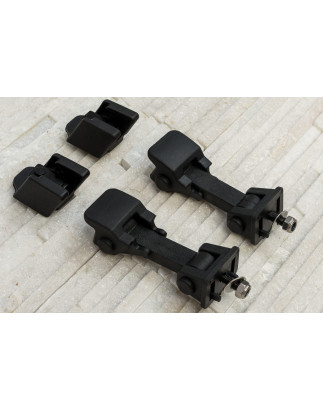 JEEP WRANGLER JK 2007-2018 FISSAGGI LATERALI COFANO OEM 55395653AG (Cod. AP-35554_A4x4)