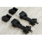 JEEP WRANGLER JK 2007-2018 FISSAGGI LATERALI COFANO OEM 55395653AG (Cod. AP-35554_A4x4)
