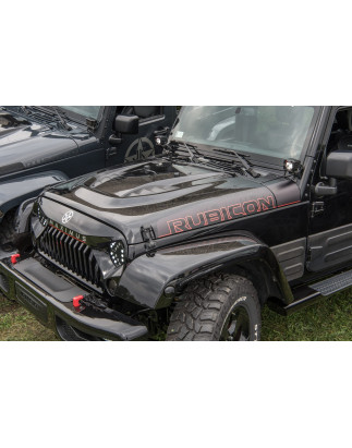 JEEP WRANGLER JK 2007-2018 FISSAGGI LATERALI COFANO OEM 55395653AG (Cod. AP-35554_A4x4)