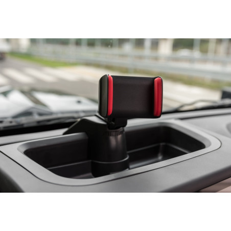 JEEP WRANGLER JK 2007-2018 SUPPORTO TELEFONO PER CONSOLE CENTRALE (Cod. AP-35556_A4x4)