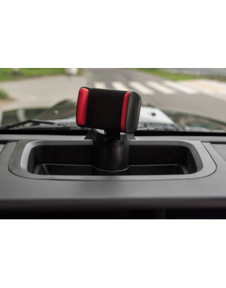 JEEP WRANGLER JK 2007-2018 SUPPORTO TELEFONO PER CONSOLE CENTRALE (Cod. AP-35556_A4x4)