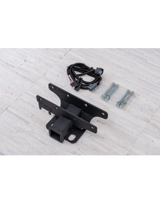JEEP WRANGLER JK 2007-2018 SUPPORTO PER GANCIO 2'' CON CABLAGGIO (Cod. AP-35629_A4x4)