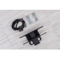 JEEP WRANGLER JK 2007-2018 SUPPORTO PER GANCIO 2'' CON CABLAGGIO (Cod. AP-35629_A4x4)