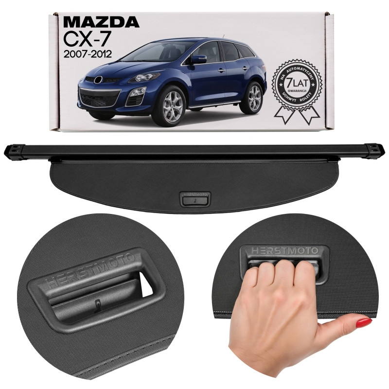 MAZDA CX-7 2007-2012 CAPPELLIERA COPRIBAGAGLI NERA EG216834XC02 (Cod. AP-35631_A4x4)