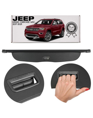 JEEP GRAND CHEROKEE IV WK2 2017-2021 DOPO IL SECONDO RESTYLING CAPPELLIERA COPRIBAGAGLI NERA 6FW02DX