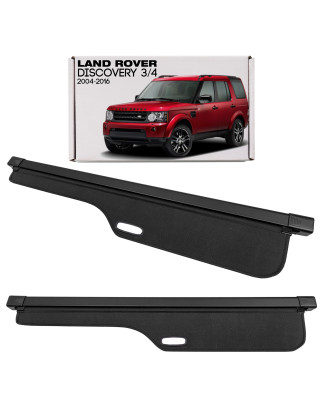 LAND ROVER DISCOVERY 3/4 2004-2016 CAPPELLIERA COPRIBAGAGLI NERA LR018337 (Cod. AP-35635_A4x4)