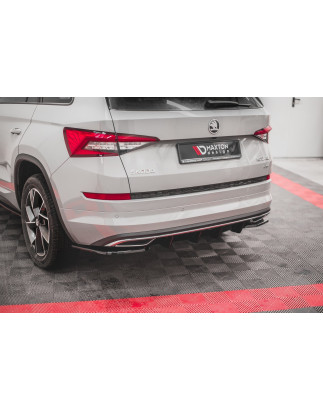 Splitters posteriori laterali Skoda Kodiaq Sportline Mk1 / Mk1 Facelift (Cod. M-SK-KO-1-SL-RSD2G)