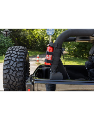 JEEP WRANGLER YJ/TJ/JK/JL SUPPORTO ESTINTORE (Cod. AP-35645_A4x4)