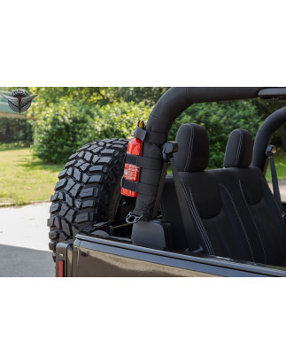 JEEP WRANGLER YJ/TJ/JK/JL SUPPORTO ESTINTORE (Cod. AP-35645_A4x4)