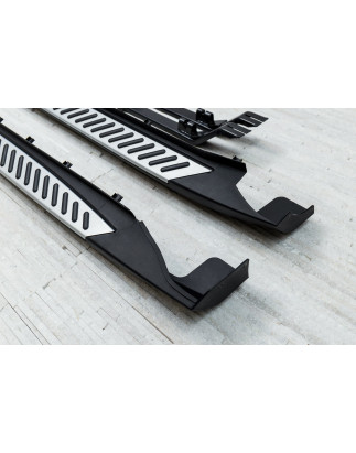 DODGE JOURNEY E 2008-2020 PEDANE LATERALI SOTTOPORTA (Cod. AP-35652_A4x4)