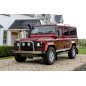 LAND ROVER DEFENDER 110 PEDANE LATERALI SOTTOPORTA TUBI STILE SVX ARGENTO LR008379 (Cod. AP-35656_A4
