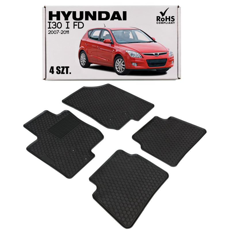 HYUNDAI I30 E FD 2007-2011 TAPPETINI AUTO (Cod. AP-35685_A4x4)