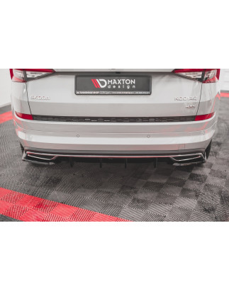 Sottoparaurti posteriore Skoda Kodiaq Sportline Mk1 / Mk1 Facelift (Cod. M-SK-KO-1-SL-RS1G+RS1RG)